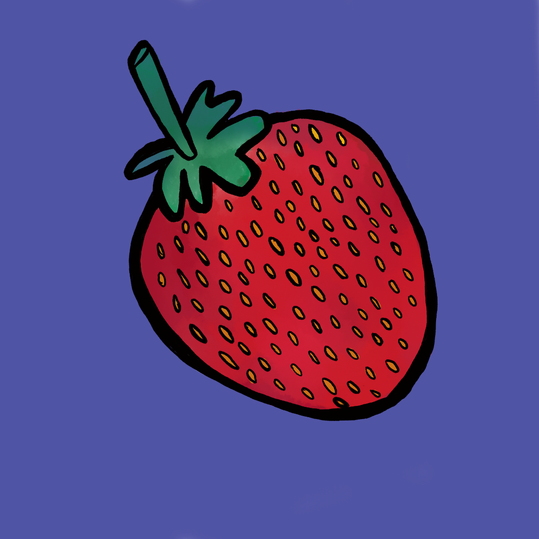 strawberriesticker